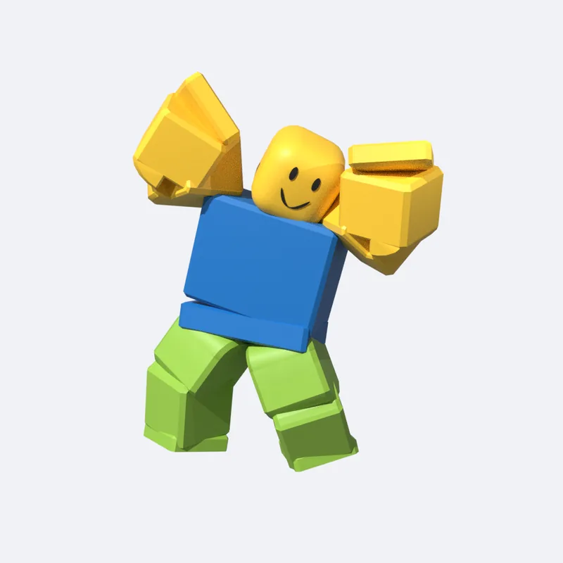 a surprised jump backwards with hands up